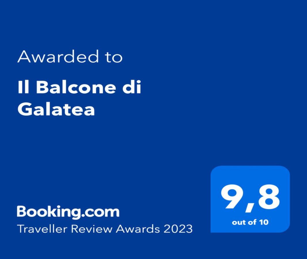 Il Balcone Di Galatea Apartman Acireale Kültér fotó